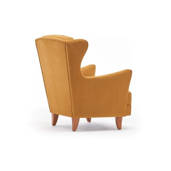 Жълт фотьойл Lola Brejer - Artie-image-2