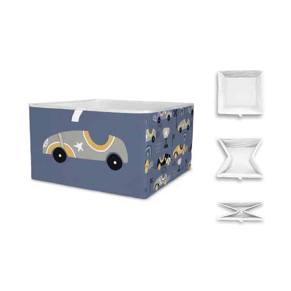 Детска кутия за съхранение от плат Ralley - Butter Kings-image-2