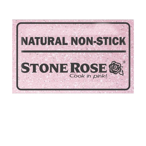 Розов съд с капак Casseruola, ø 24 cm Stonerose - Bisetti-image-2