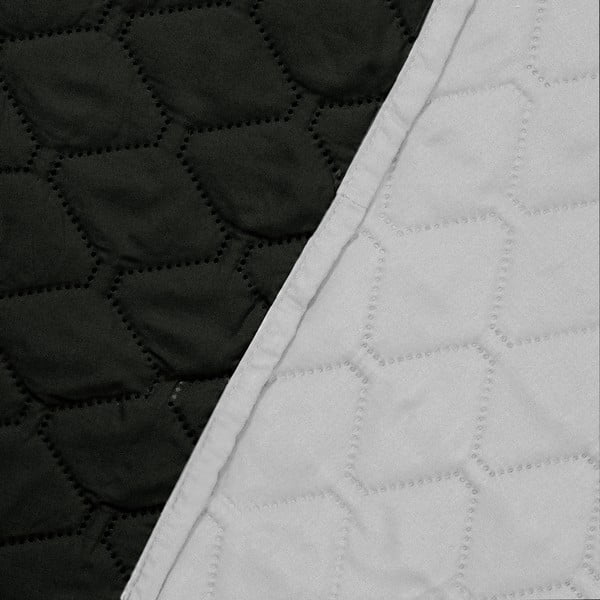 Черно-сива двустранна покривка за легло от микрофибър , 220 x 240 cm Axel - DecoKing-image-3