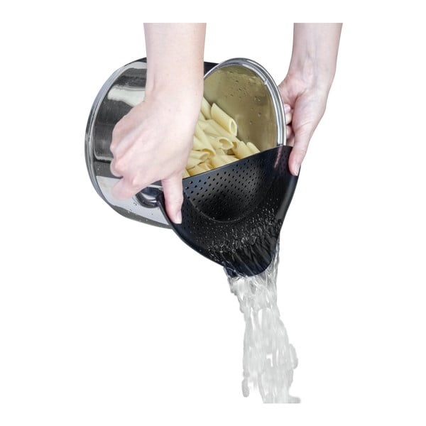 Цедка за макарони за тенджера Clip On, 28 x 13 cm - Metaltex-image-3