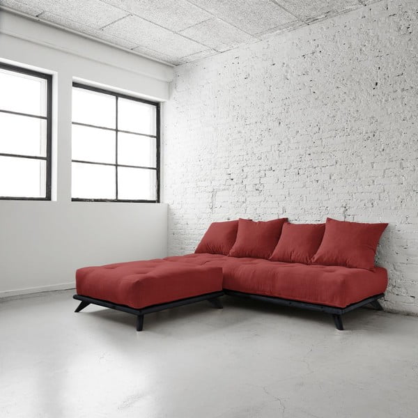 Pohovka Senza Black/Passion Red-image-4