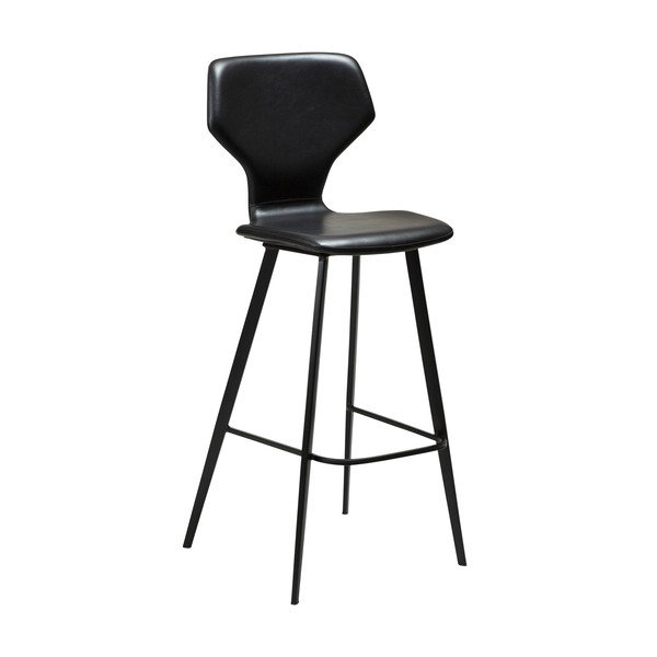 Черен бар стол (височина на седалката 79,5 cm) S.I.T – DAN-FORM Denmark