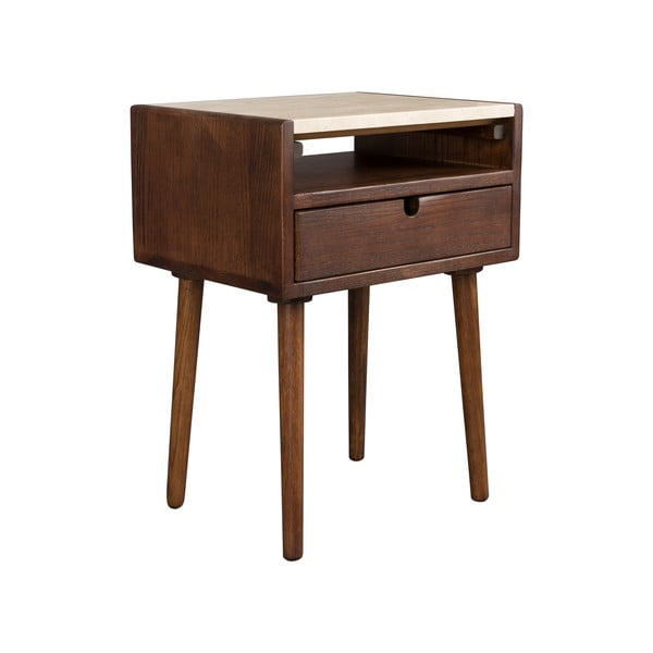 Кафяво нощно шкафче Arda – Dutchbone-image-2