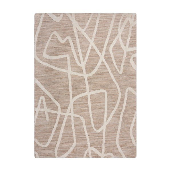Бежов килим 160x230 cm Micah – Flair Rugs