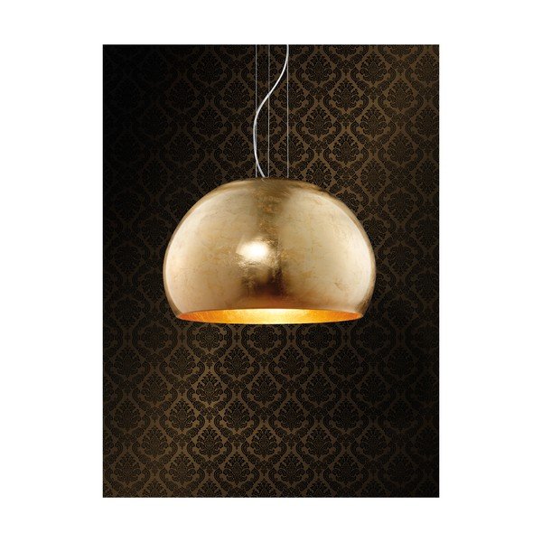 Окачено осветително тяло в златист цвят , височина 1,5 м - Trio Ontario-image-1