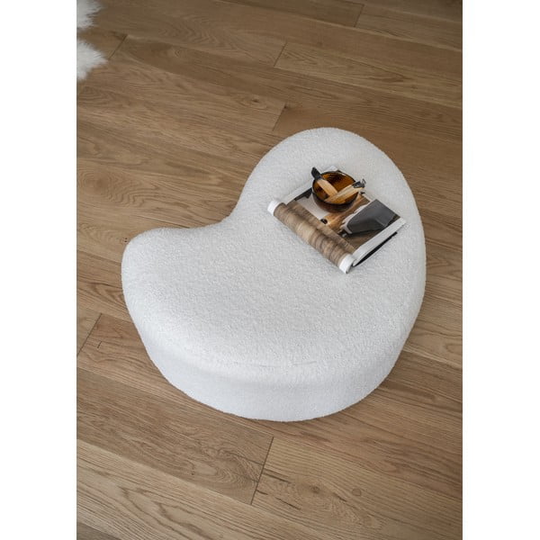 Бяла табуретка от плат букле Miuf - Miuform-image-3