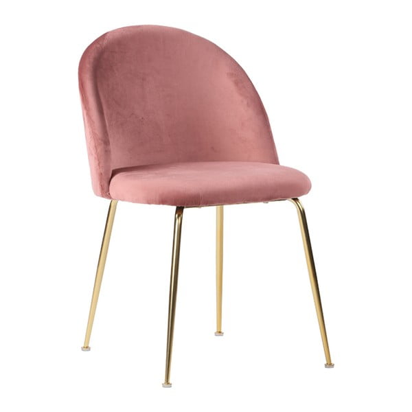 Комплект от 2 розови трапезни стола Geneve - House Nordic