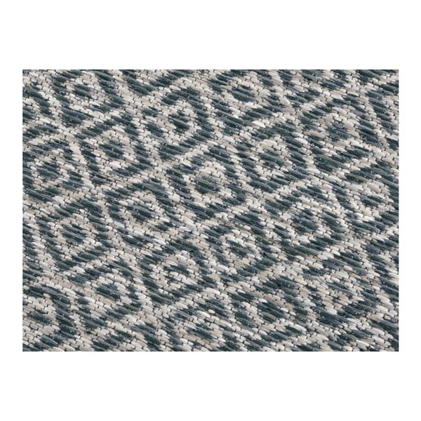 Син килим за открито Bloom Croix, 140 x 200 cm - Elle Decoration-image-4