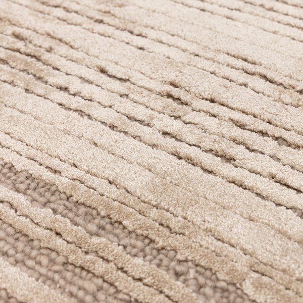 Бежов ръчно изработен килим със смес от вълна 120x170 cm Henley Sand – Asiatic Carpets-image-3