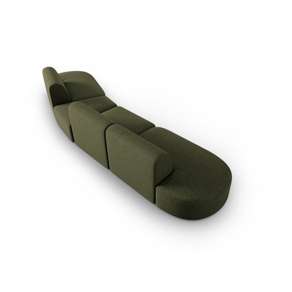 Зелен диван 412 cm Shane - Micadoni Home-image-3