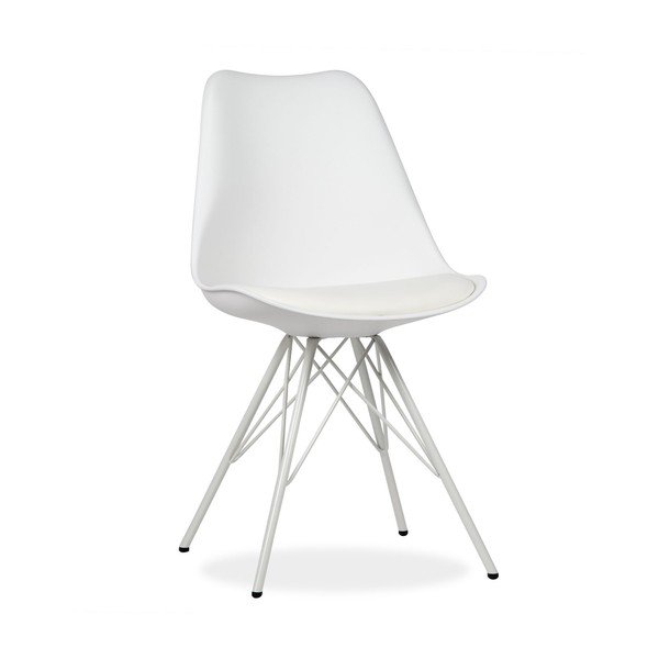 Židle Cross Metal White