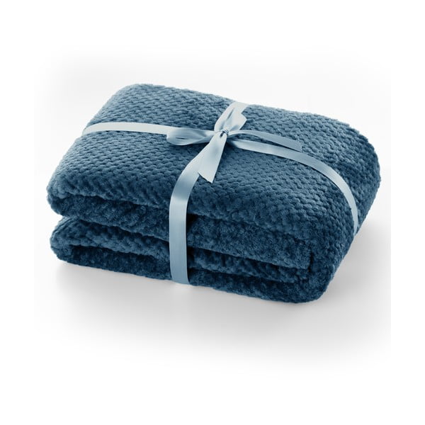 Морскосиньо одеяло от микрофибър , 170 x 210 cm Henry - DecoKing