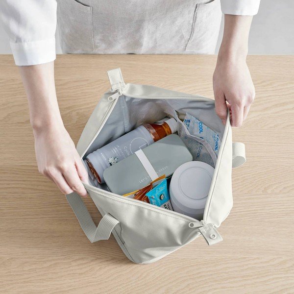 Светлосива охлаждаща чанта 8 l Tower – YAMAZAKI-image-2