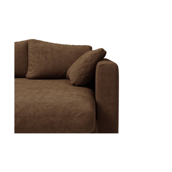 Кафяв диван 175 cm Comfy - Scandic-image-3