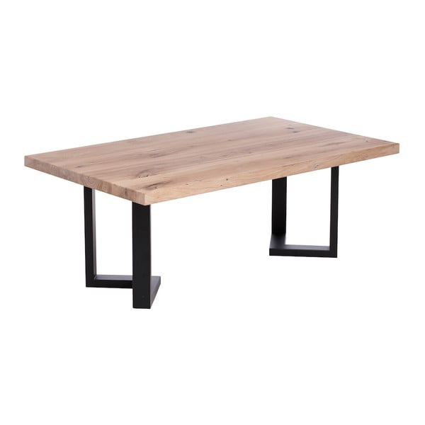 Konferenční stolek z dubového dřeva Fornestast Fargo Cepheus, délka 140 cm