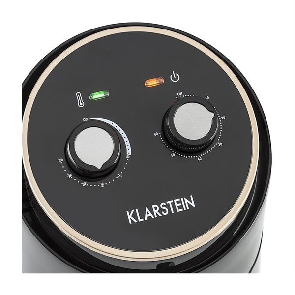 Черен фритюрник с горещ въздух Wel Air Fry - Klarstein-image-1