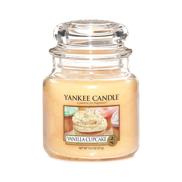 Ароматна свещ с време на горене 65 h Vanilla Cupcake - Yankee Candle
