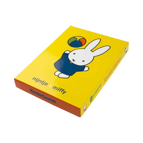 Детски прибори за хранене от неръждаема стомана в сребристо 4 бр Miffy – Zilverstad-image-3