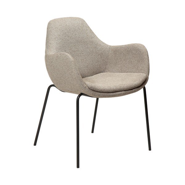 Бежов стол от плат букле Zimmer – DAN-FORM Denmark