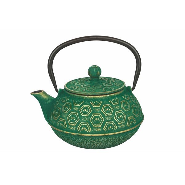 Зелен чугунен чайник , 800 ml Hosaka - Villa d'Este
