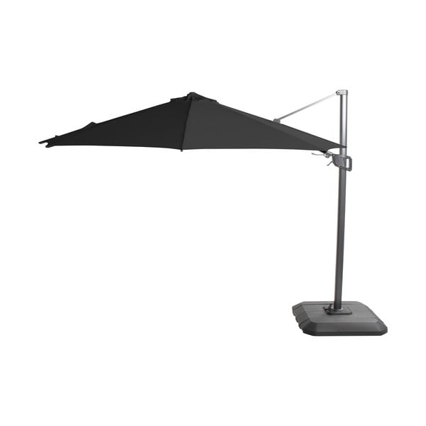 Черен чадър Deluxe, ø 350 cm - Hartman