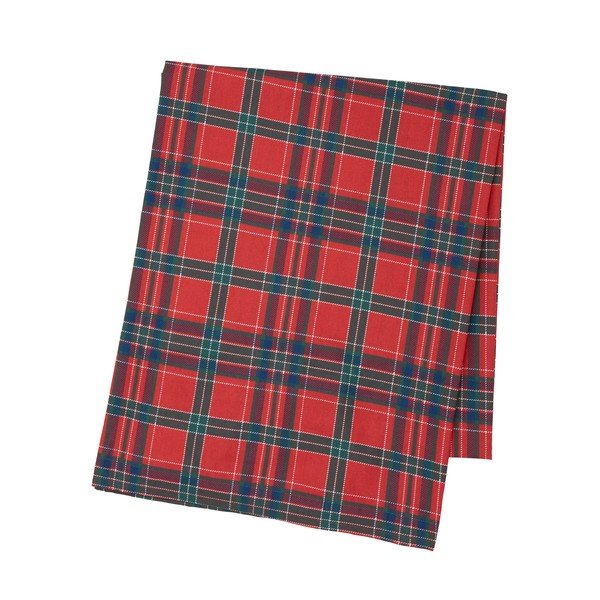 Памучна покривка за маса с коледен мотив 178x137 cm Christmas Tartan Check – Catherine Lansfield