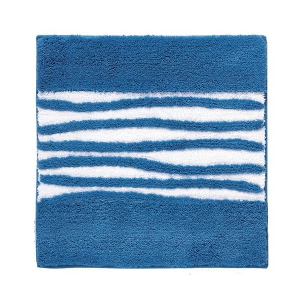 Koupelnová předložka Morgan Denim Blue, 60x60 cm
