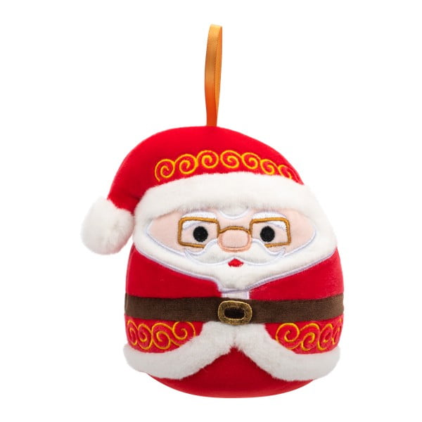 Текстилна Коледна украса ø 10 cm Santa Nick – SQUISHMALLOWS