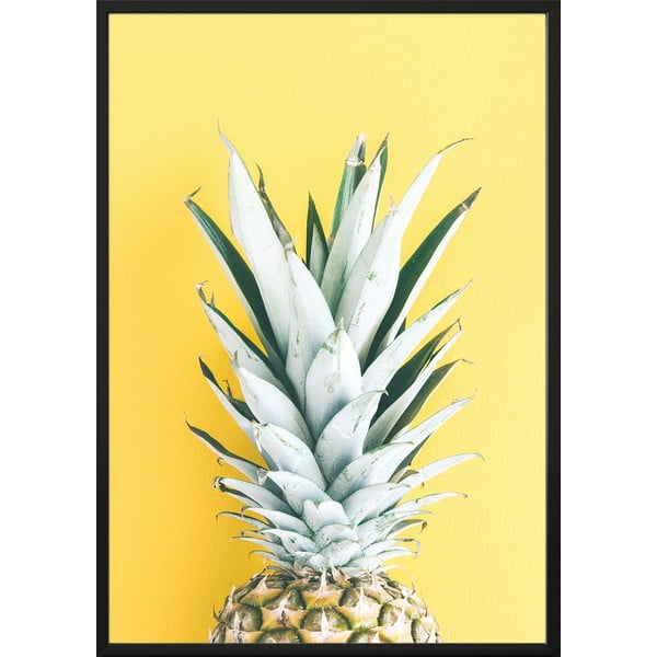 Плакат за стена в рамка PINEAPPLE/PORTRAIT, 70 x 100 cm Pineapple Portrait - DecoKing
