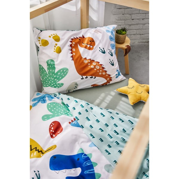 Детско памучно спално бельо Dinos, 140 x 200 cm - Bonami Selection-image-2