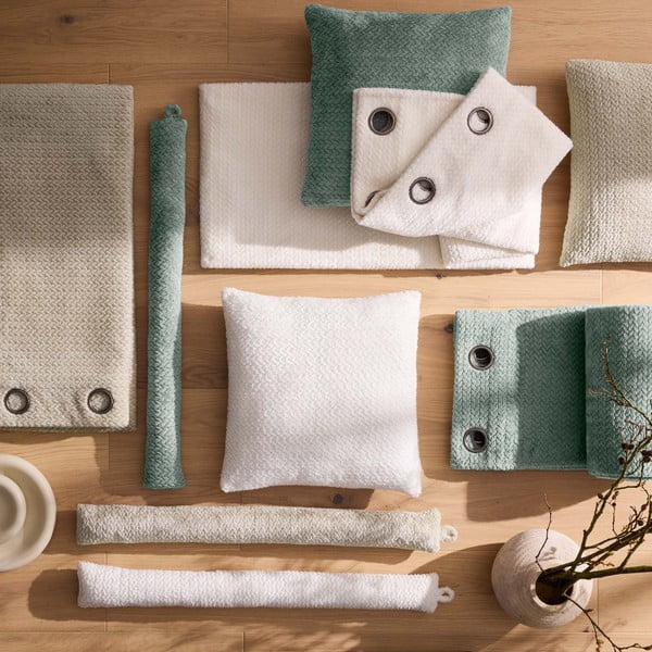 Кремаво уплътнение за врата 10x80 cm Flanela – douceur d'intérieur-image-4