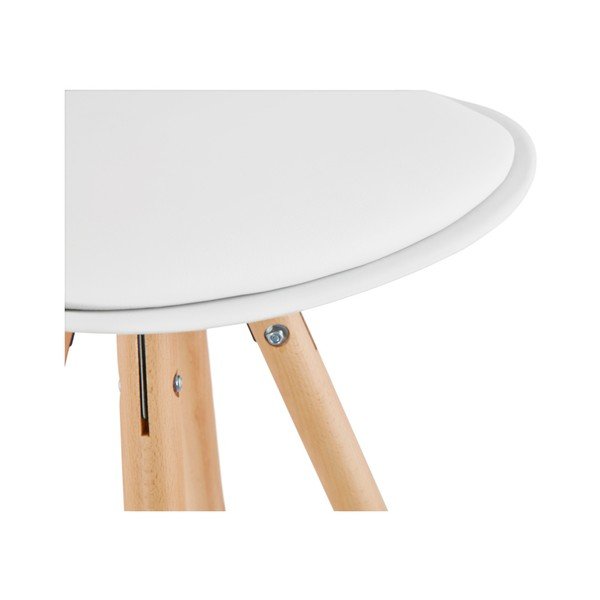 Бял бар стол , височина на седалката 74 cm Anau - Kokoon-image-2