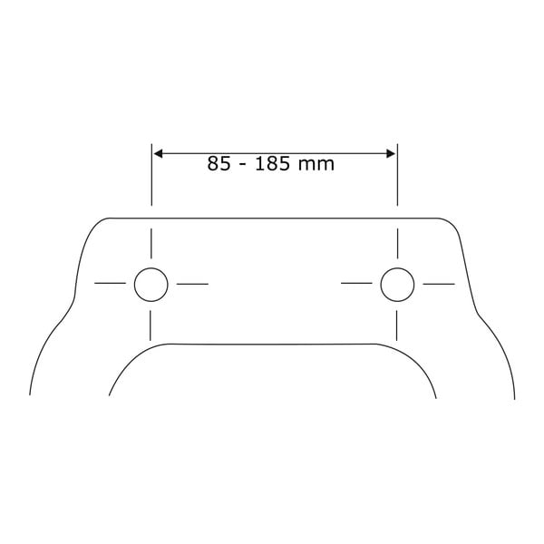 Бяла тоалетна седалка с лесно затваряне , 44,5 x 37 cm Rieti - Wenko-image-4