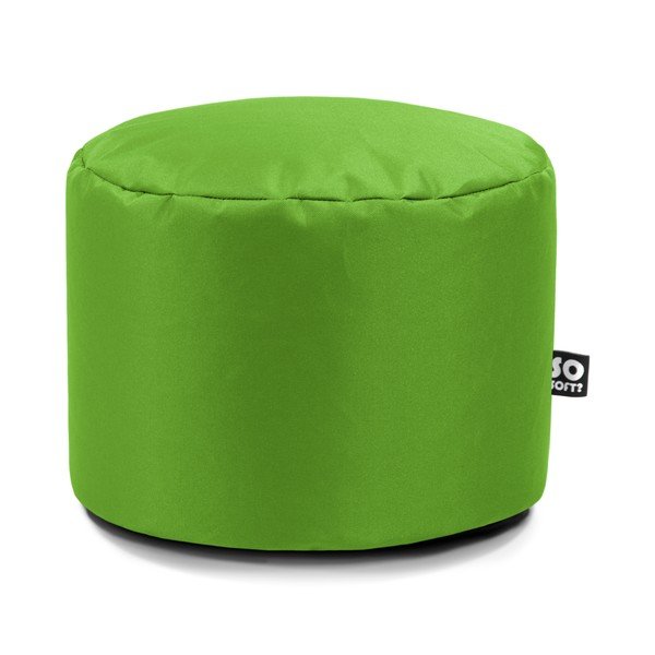 Зелен детски пуф Dot M – So Soft?