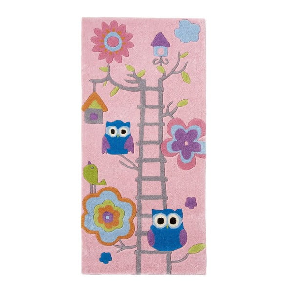 Детски килим Kiddo Pinkie, 70 x 140 cm Hong Kong - Think Rugs