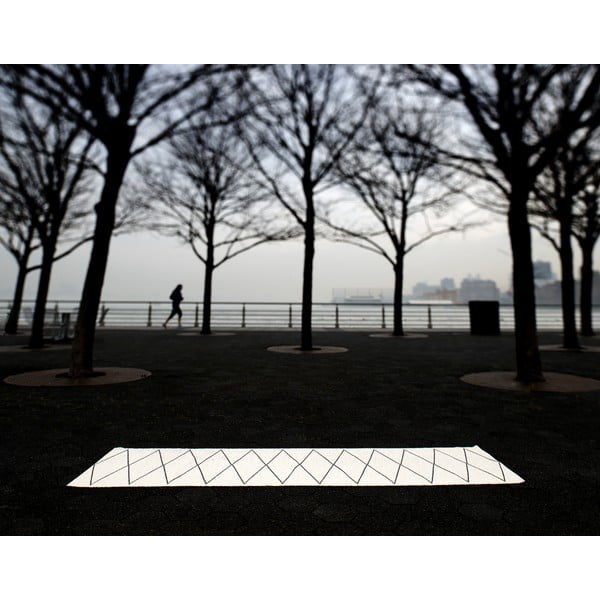 Черна пътека за открито и закрито 70x160 cm Max Black – Pappelina-image-4