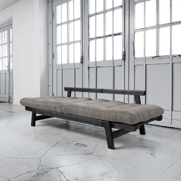Rozkládací pohovka Karup Step Black/Granite Grey-image-3