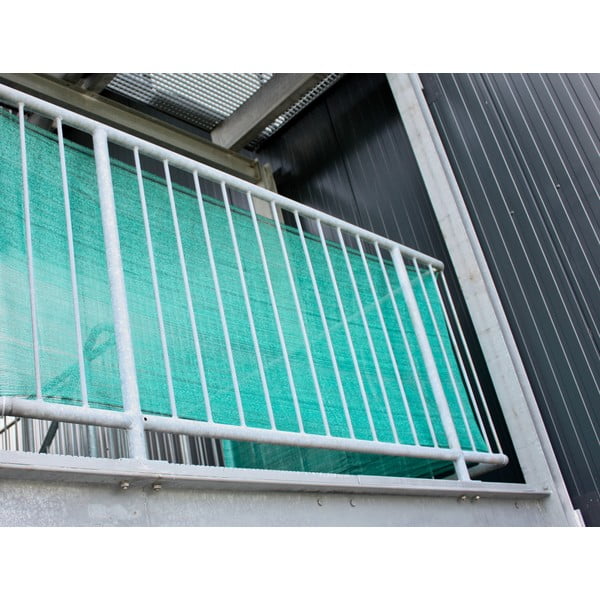Зелен пластмасов балконски параван 500x90 cm – Garden Pleasure-image-1