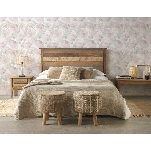 Нощно шкафче от мангово дърво в естествен цвят Bella - Geese-image-1