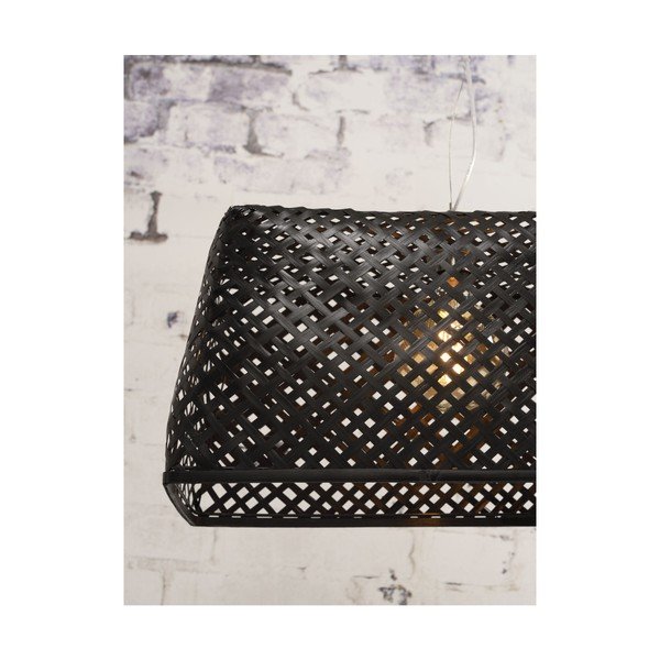Черна бамбукова висяща лампа Komodo - Good&Mojo-image-3