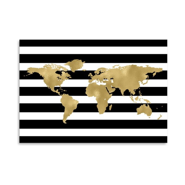 Плакат Черно-бял свят, 42 x 30 cm - Americanflat