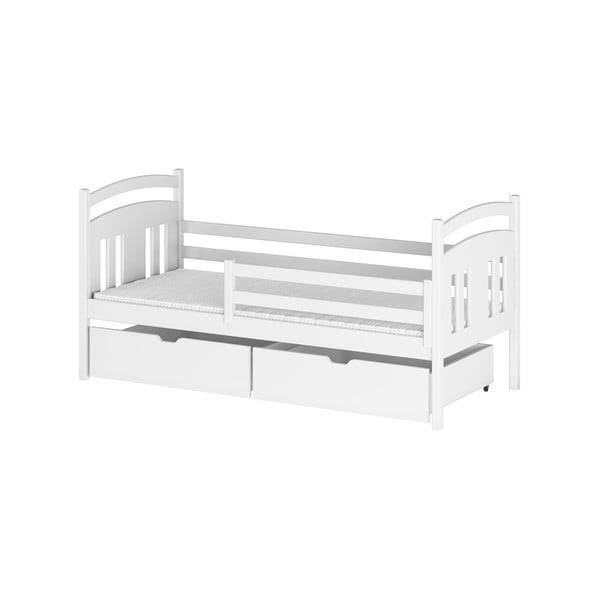 Детско легло от бял бор с място за съхранение 70x160 cm Kate - Lano Meble