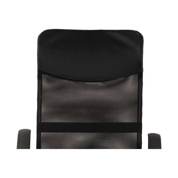 Черен тапициран офис стол Arco – Bonami Essentials-image-4