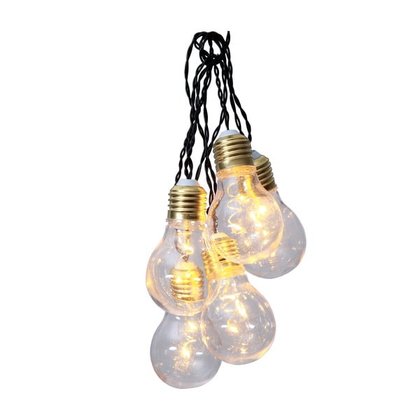 Бяла LED светлинна верига, дължина 1 м Glow - Star Trading-image-2