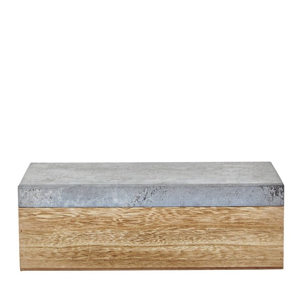 Дървена кутия за съхранение Vincenc, 28 cm - KJ Collection