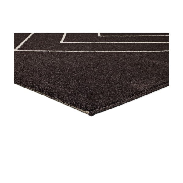 Тъмнокафяв килим Breda, 133 x 190 cm - Universal-image-2