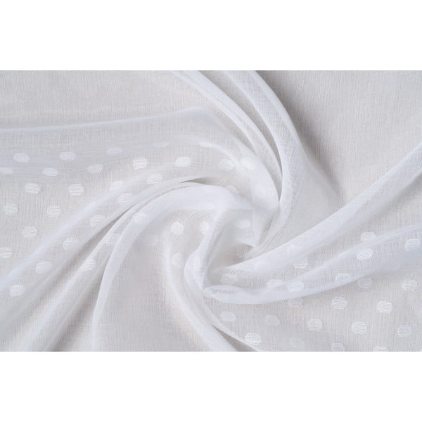 Бяла завеса 140x260 cm Aurea - Mendola Fabrics