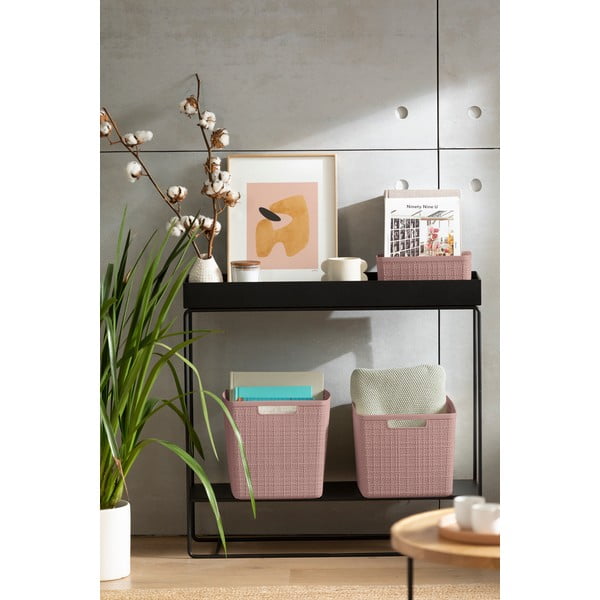 Пластмасова кошница за съхранение Jute - Curver-image-1