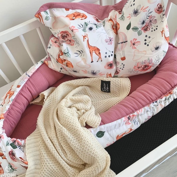 Памучно гнездо за бебе Nature - ESECO-image-1